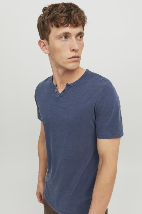 Jack & Jones jjesplit neck tee ss noos